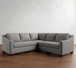 York Slope Arm 3-Piece L-Shaped Sectional (92")