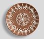 Gingerbread Stoneware Salad Plates - Set of 4