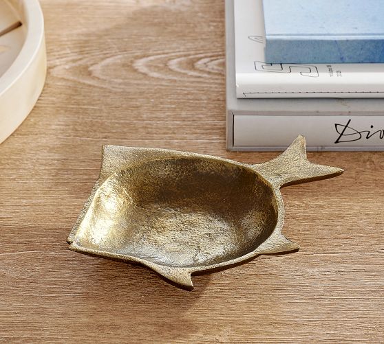 Brass Fish Decorative Bowl