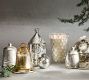 Cut Glass Bell Candle - Winter Spruce