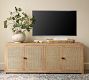 Modern Farmhouse Cane Media Console (72")