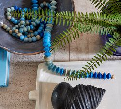 Indigo Artisan Handcrafted Decorative Bowl