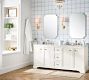 Elizabeth Glass Hundi Semi Flush Mount (15")