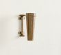 Chris Loves Julia Wall-Mounted Brass Vase