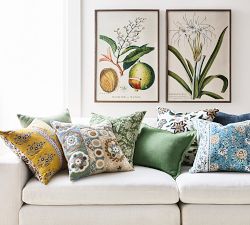 Acel Embroidered Pillow Cover