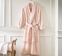 LoveShackFancy Appliqué Bow Robe