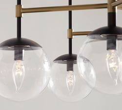 Reese Metal Round Chandelier (41")
