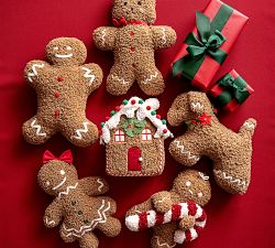 Little Spice Gingerbread Shaped Pillow