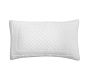 LoveShackFancy Bow Heart Patchwork Quilted Sham