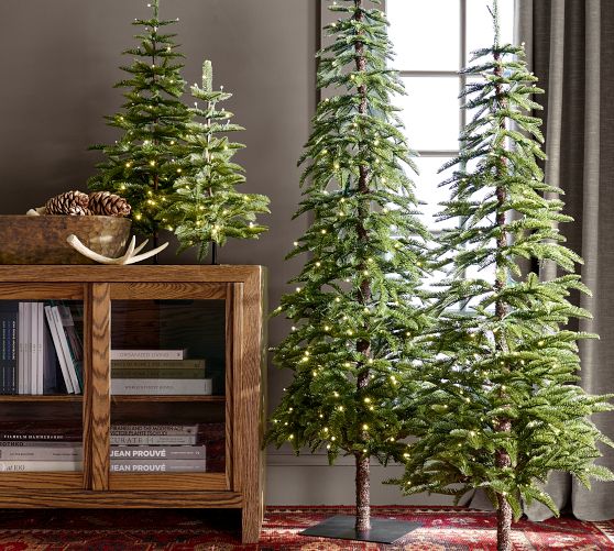 Potted Trees Faux Christmas Trees
