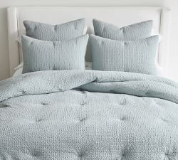 Vintage Washed Cotton Linen Comforter Sham