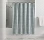 Blaine Check Shower Curtain