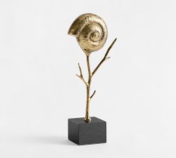 Brass Shell on Stand