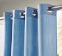 Outdoor Performance Heathered Canvas Curtain