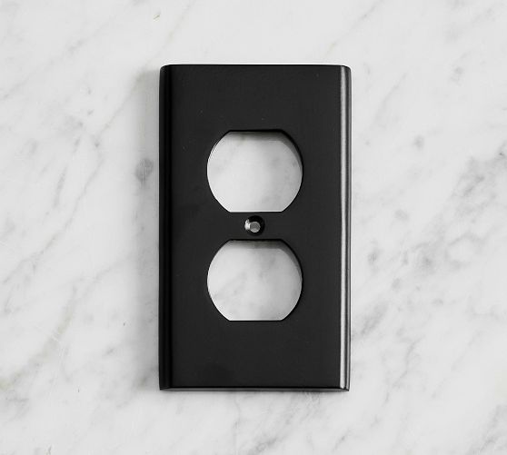 Sansome Single Duplex Cover Plate