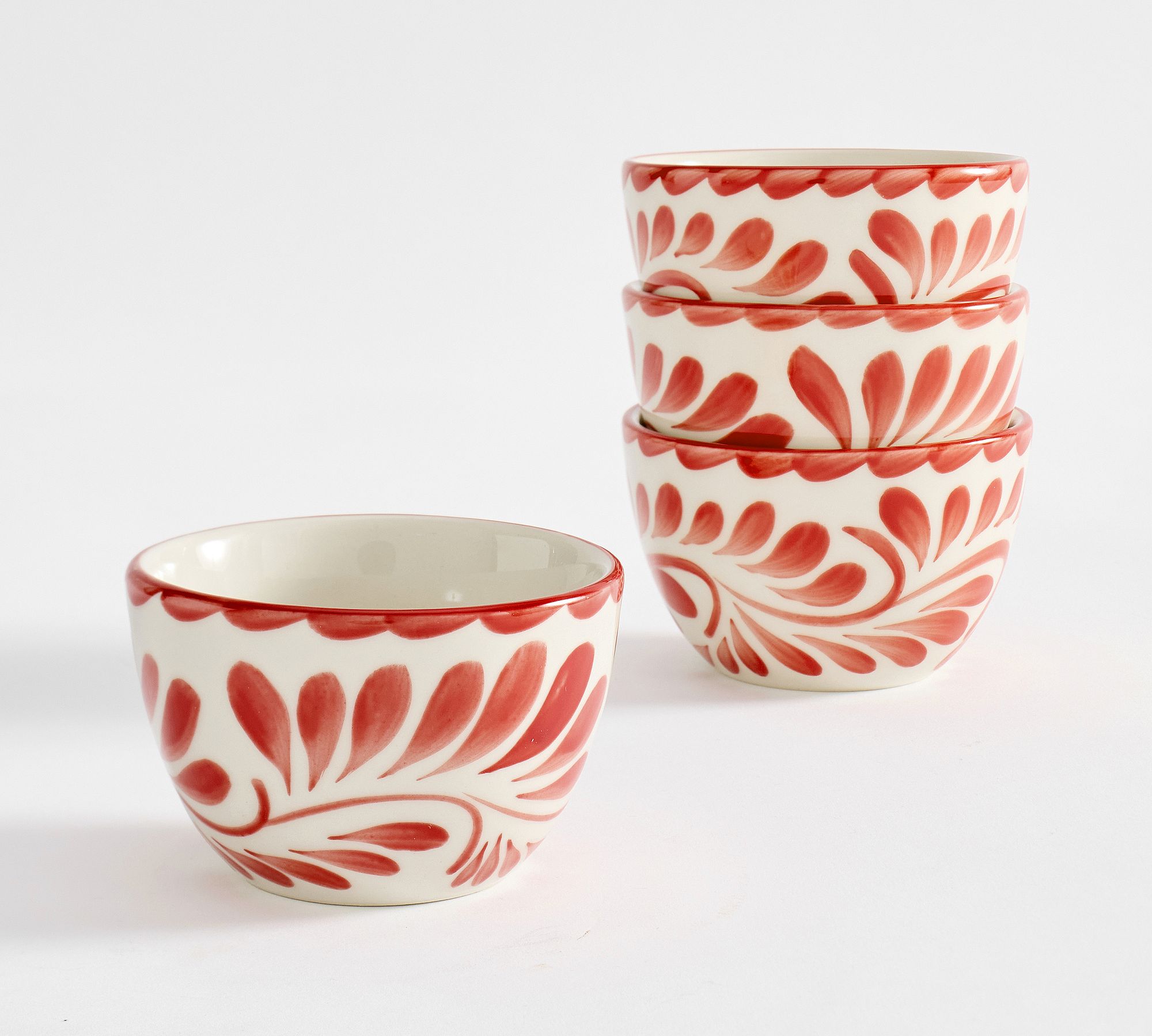 Puebla Porcelain Condiment Bowls - Set of 4