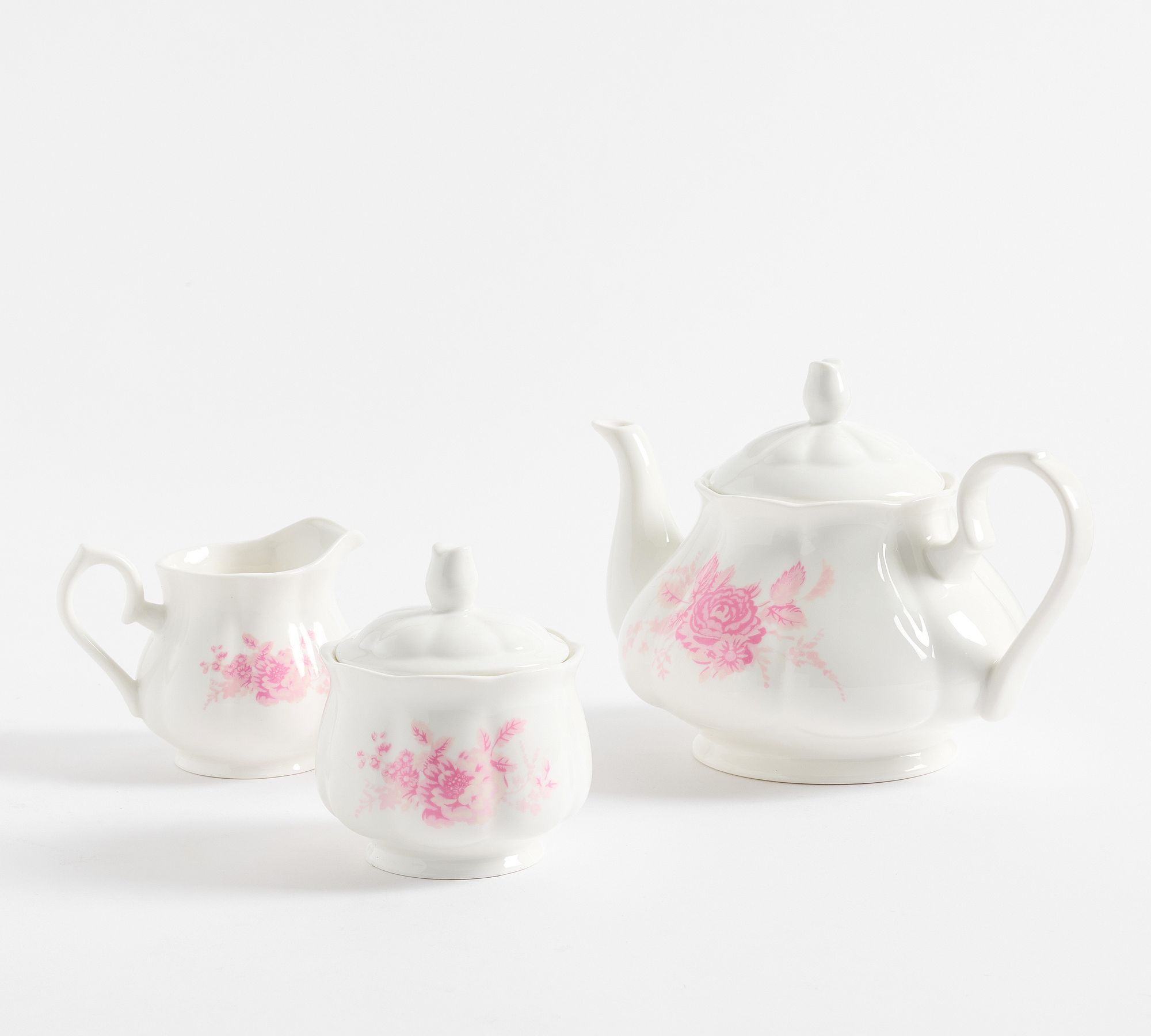 LoveShackFancy Rose Porcelain Tea Set | Pottery Barn