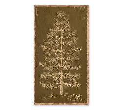 Tree Carved Wood Wall Art