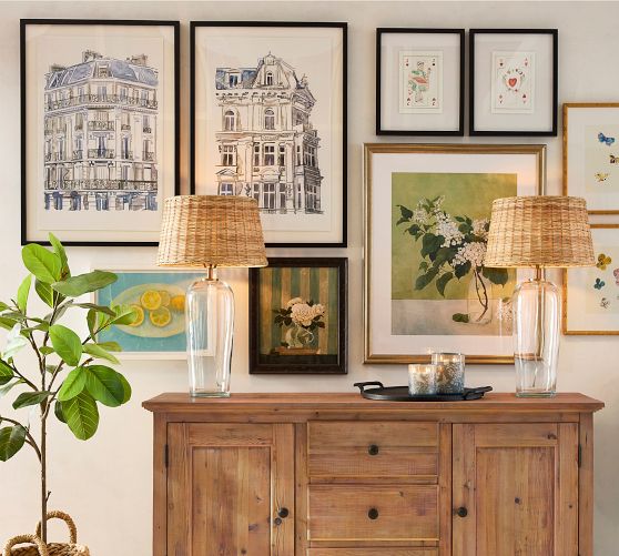 French Architecture Framed Print