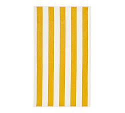 Open Box: Classic Awning Striped Pool Towel - Sunflower