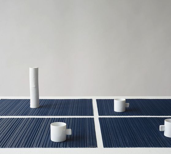 Chilewich Rib Weave Indoor/Outdoor Placemats - Set of 4