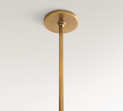 Bermuda Rattan Round Pendant (24"-36")