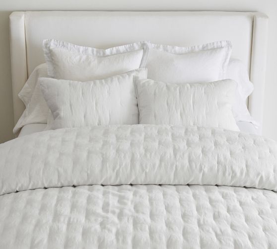 Belgian Flax Linen Tufted Quilt