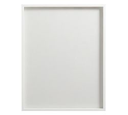 Open Box: Floating Wood Gallery Frame (29"W x 37"L) - White
