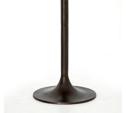Collier Metal Round Bar Height Outdoor Dining Table (32")