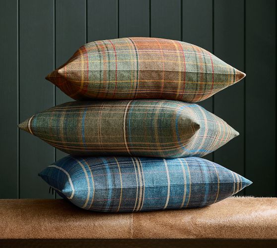 Woodrow Plaid Pillow Cover