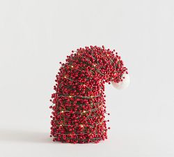 Lit Red Berry Tree Topper