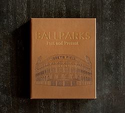Ballparks Leather-Bound Book