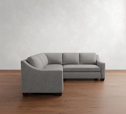 York Slope Arm 3-Piece L-Shaped Sectional (92")