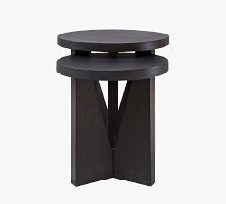 Kate Round Nesting End Tables (16"-18")