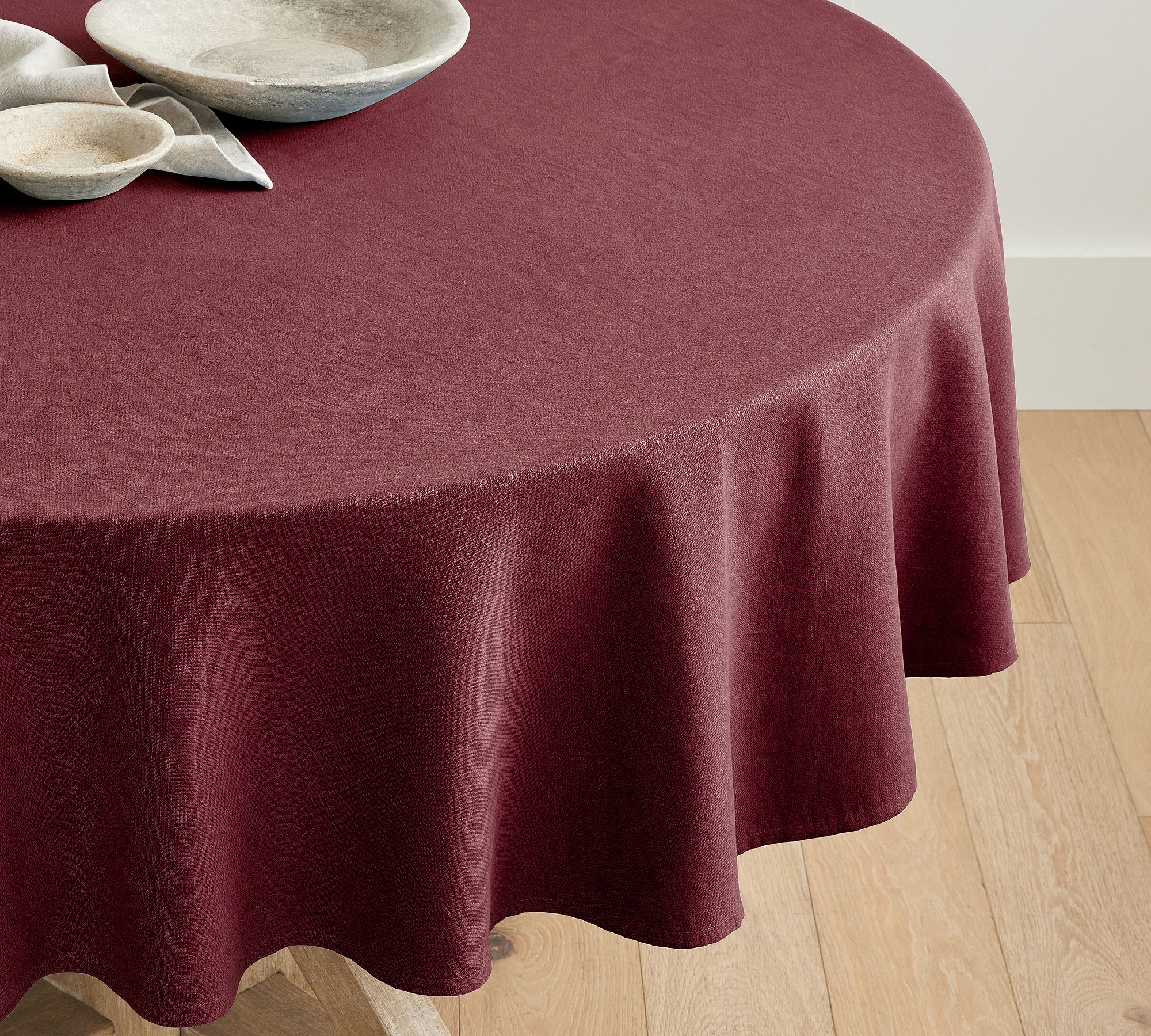 Mason Round Linen Tablecloth - thumbnail 9