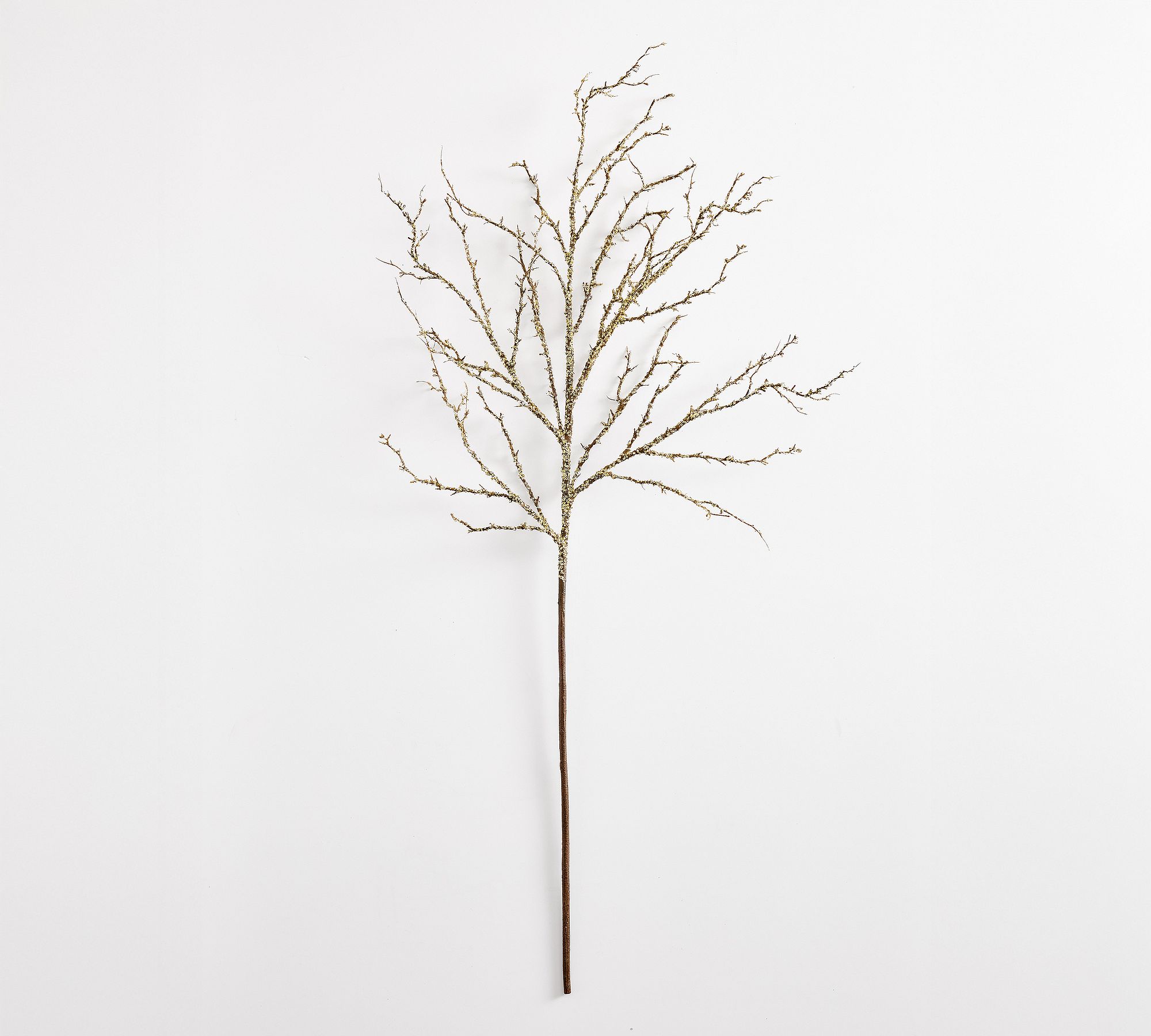 Faux Oversized Glitter Twig Branch
