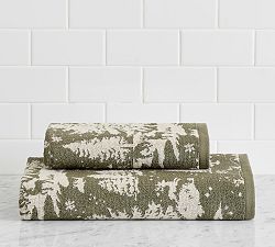 Winter Pines Jacquard Towel