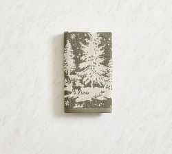 Winter Pines Jacquard Towel