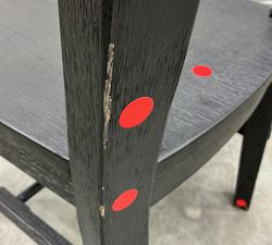 Open Box: Benchwright Dining Chair - Blackened Oak