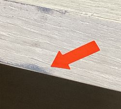 Open Box: Blair Herringbone Square Coffee Table (36") - Shoreline