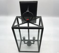 Open Box: Manor Glass &amp; Iron Sconce (19") - Bronze