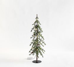 Faux Lit Whimsy Pine Tree