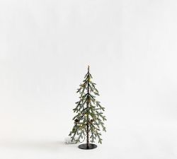 Faux Lit Whimsy Pine Tree