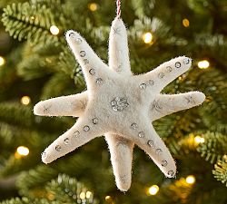 Felt Sparkle Starfish Ornament