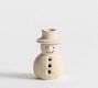 Terracotta Snowman Candle Holder