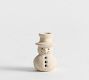 Terracotta Snowman Candle Holder