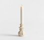 Terracotta Snowman Candle Holder