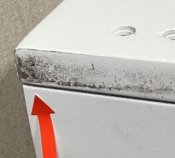 Open Box: Aubrey Bridge (72"W x 17"H) - Dutch White