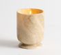 Footed Marble Candle Holder