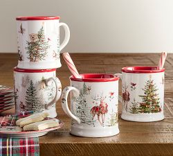 Enchanted Forest Stoneware Mug